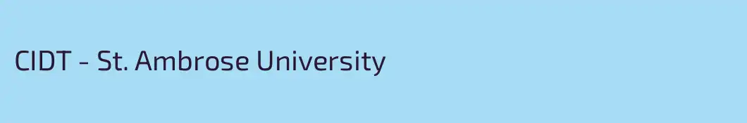 CIDT - St. Ambrose University
